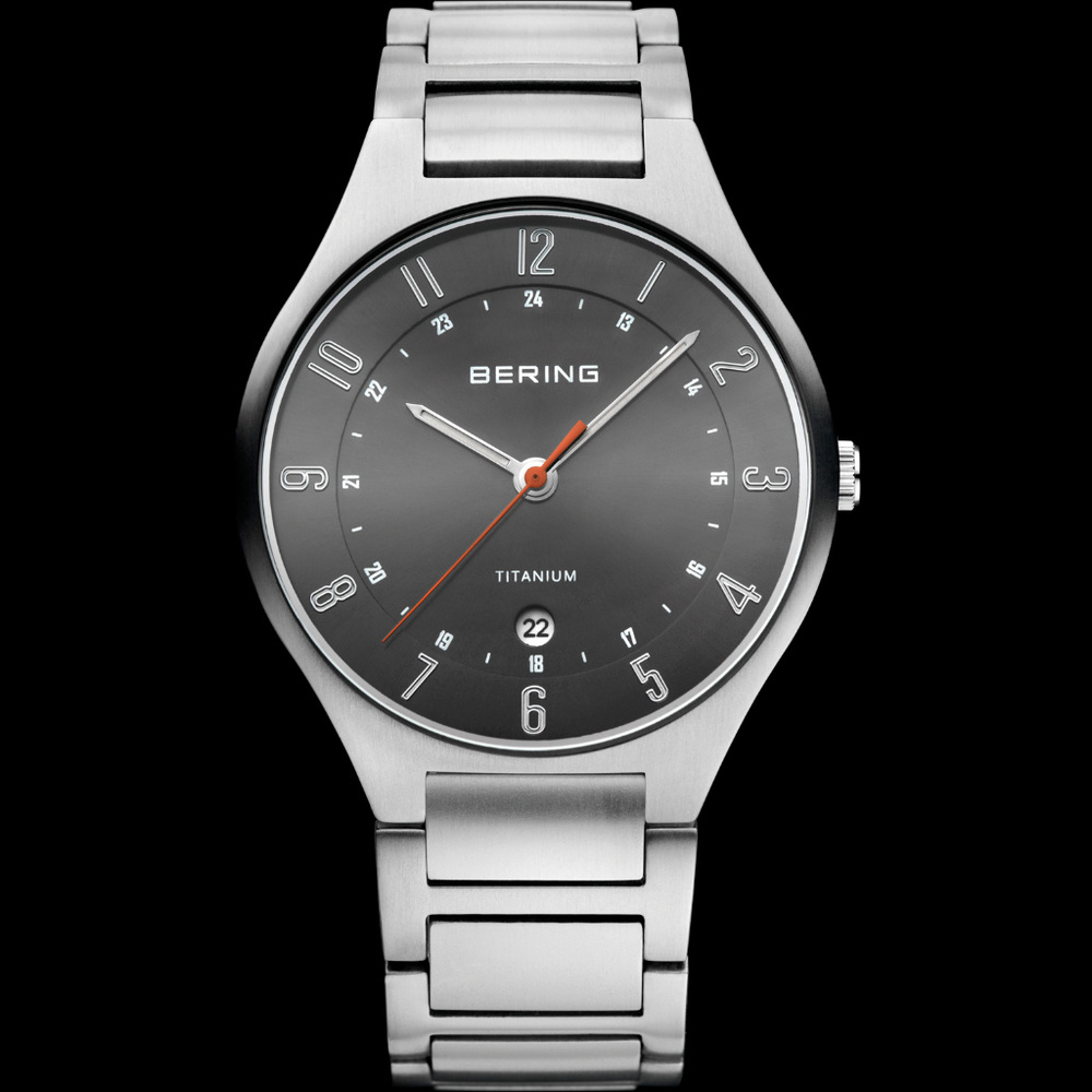 Bering Titanium | brushed silver | 11739-772